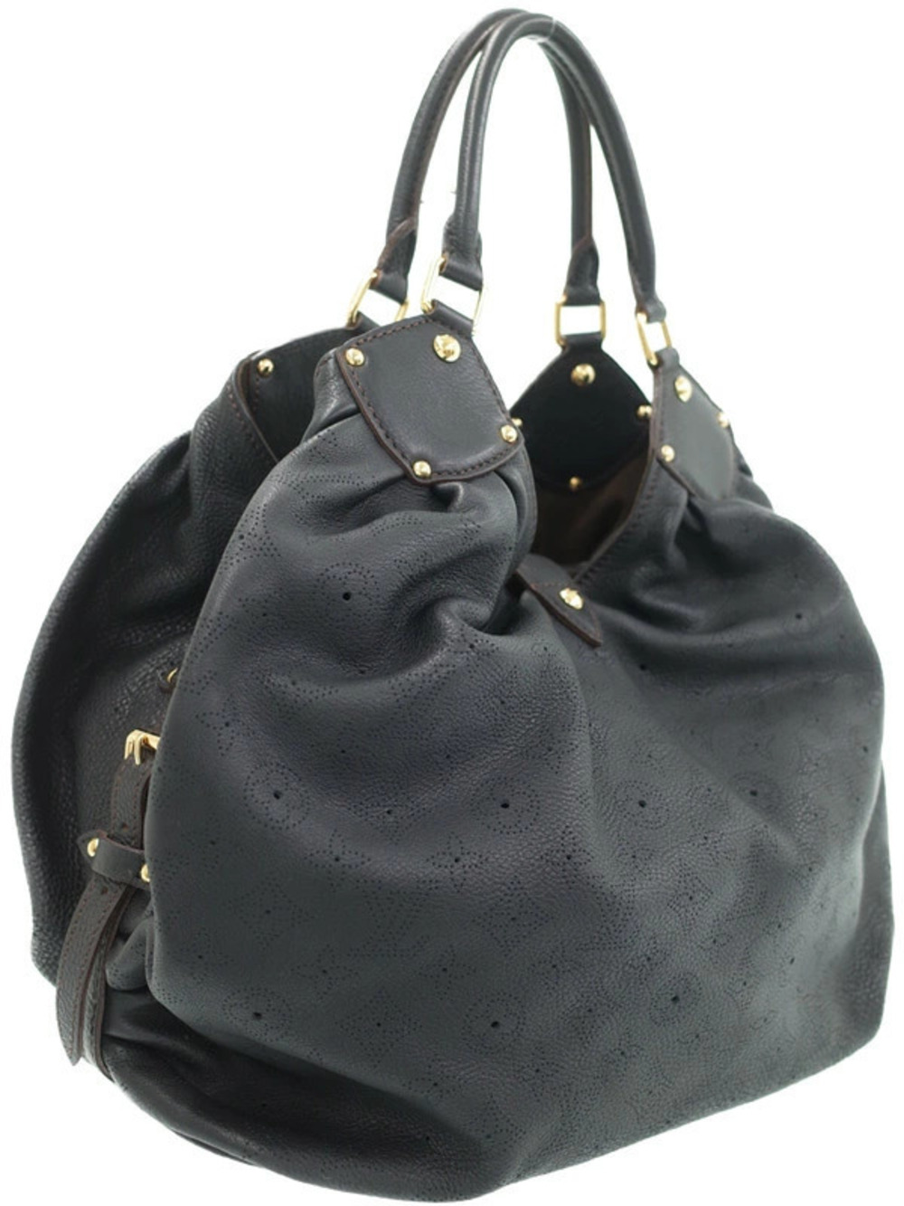 Louis Vuitton Bag Hobo Mahina Black
